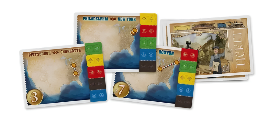 Настільна гра : Ticket to Ride: Legends of the West 00-443211 фото