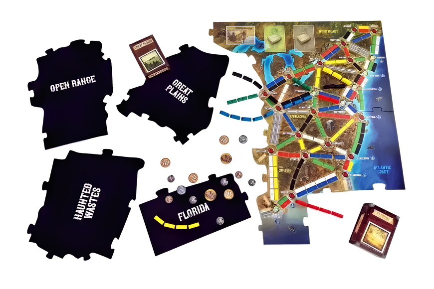 Настільна гра : Ticket to Ride: Legends of the West 00-443211 фото
