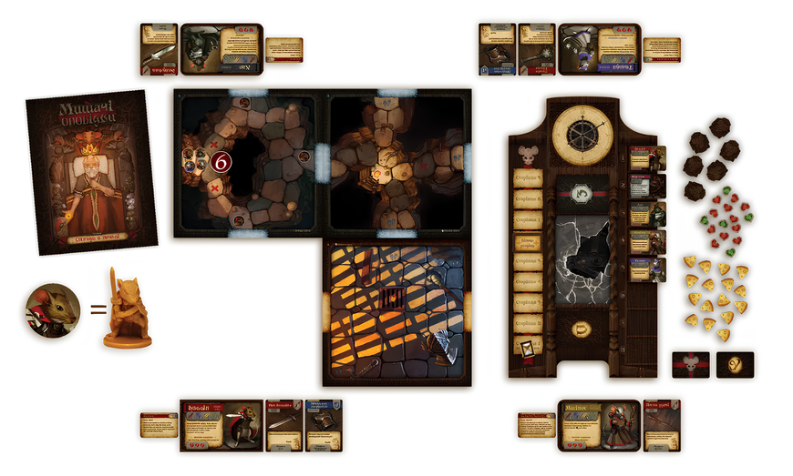 Настільна гра : Мишачі Оповідки (Mice and Mystics) 00-237466 фото