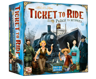 Настільна гра : Квиток на потяг - Рейки та вітрила (Ticket to Ride - Rails & Sails) 00-183177 фото
