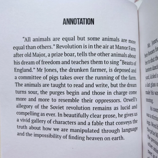 Книга Джордж Оруелл "Скотний двір" George Orwell "Animal Farm" (М'яка обкладинка, англійська мова) 00-660 фото