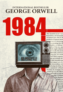 Книга Джордж Оруелл "1984" George Orwell "1984" (М'яка обкладинка, англійська мова) 00-661 фото
