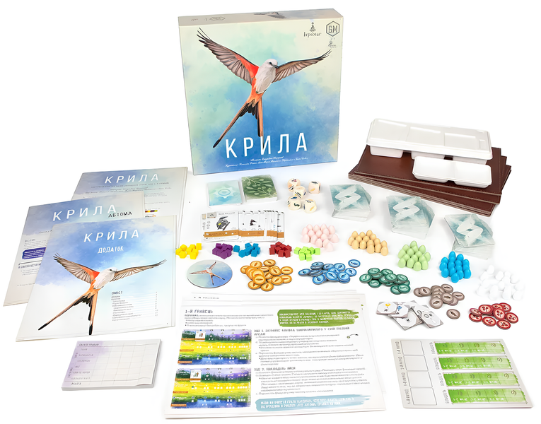 Настільна гра : Крила (Wingspan) 00-487573 фото