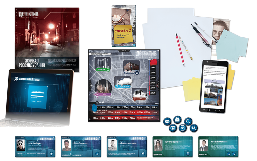 Монополія : Детектив. Сучасне розслідування (Detective: A Modern Crime Board Game) 00-845775 фото