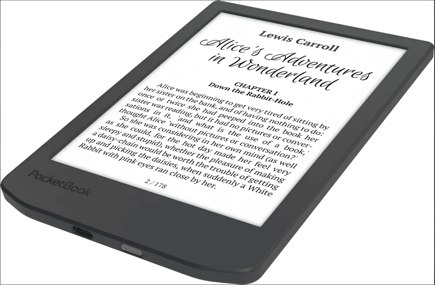 Електронна книжка PocketBook Verse Lite (PB619), Midnight Grey 00-23232 фото